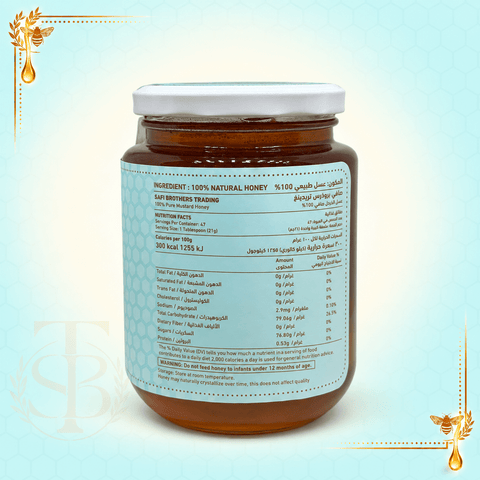 Mustard Honey – 100% Pure & Natural - Safi Brothers Trading