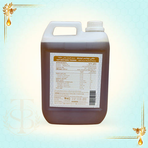 Mustard Honey – 100% Pure & Natural - Safi Brothers Trading