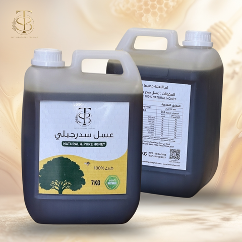 عسل السدر الفاخر (100% نقي وطبيعي)